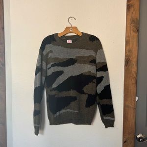 Comfy Camo Sweater for fall